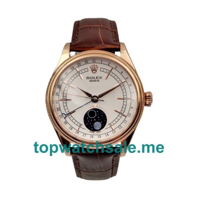 39MM Rose Gold Cases Replica Rolex Cellini 50535 UK Watches >> Rolexsubmariner.uk.com