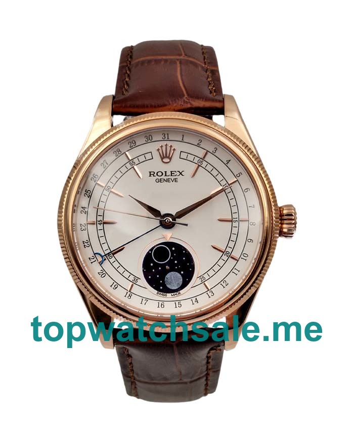 39MM Rose Gold Cases Replica Rolex Cellini 50535 UK Watches >> Rolexsubmariner.uk.com