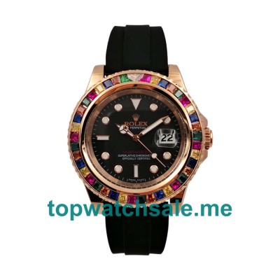 42MM Rose Gold Cases Replica Rolex Yacht-Master 116655 UK Watches >> Rolexsubmariner.uk.com